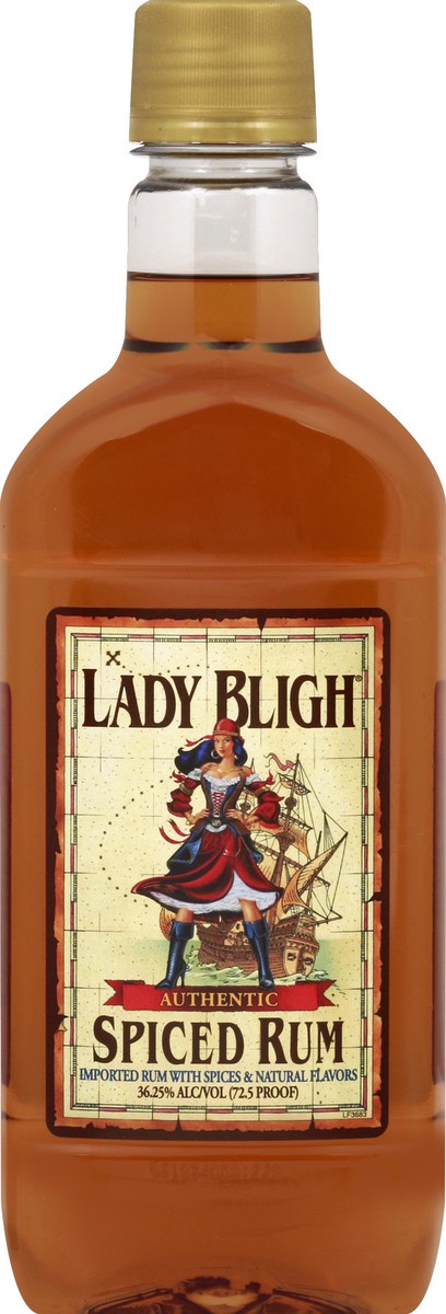 slide 5 of 6, Lady Bligh Spiced Rum, 750 ml