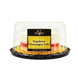 5 Raspberry Champagne Cake