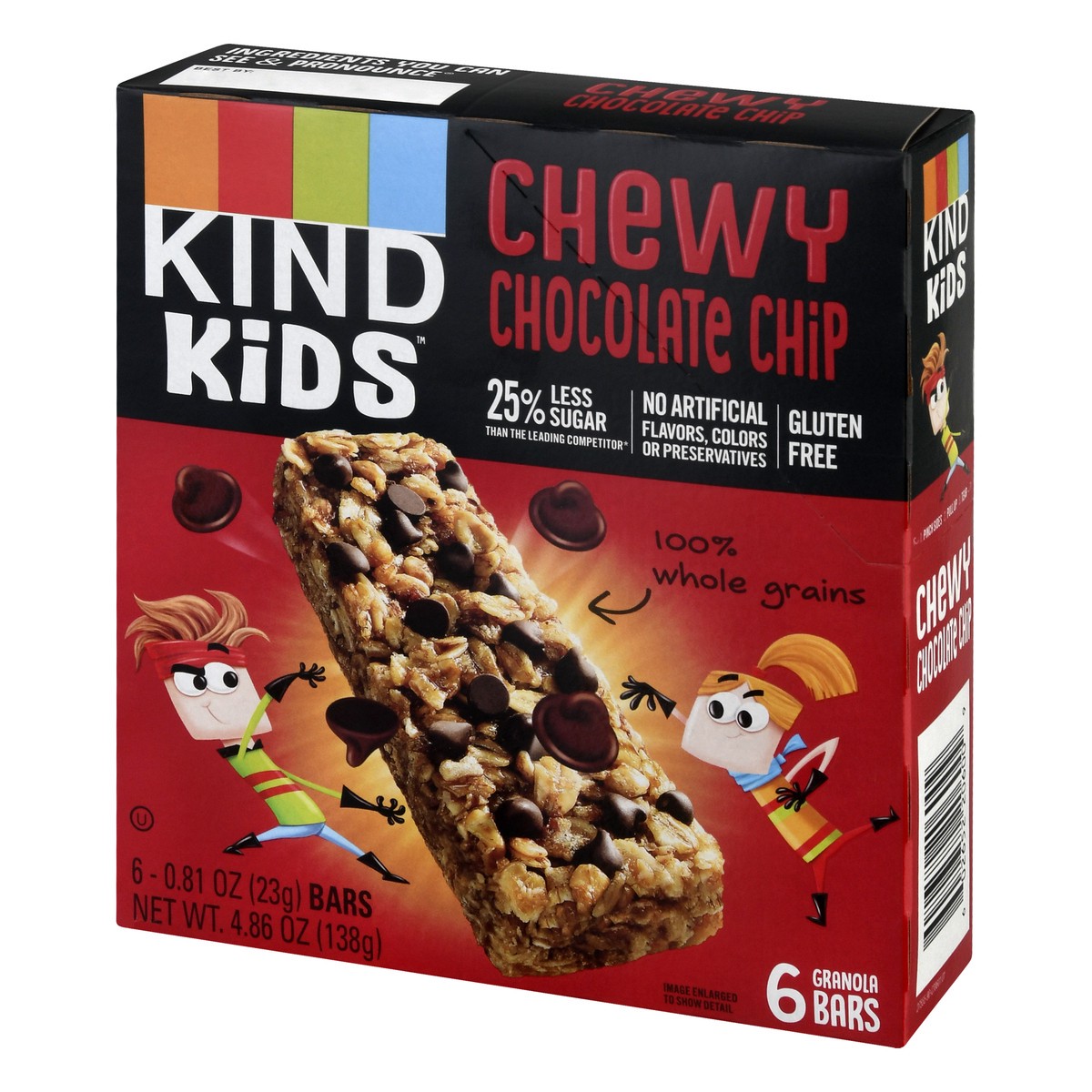 slide 7 of 12, Kind Bars Chocolate Chip Kid Snack Bars, 6 ct