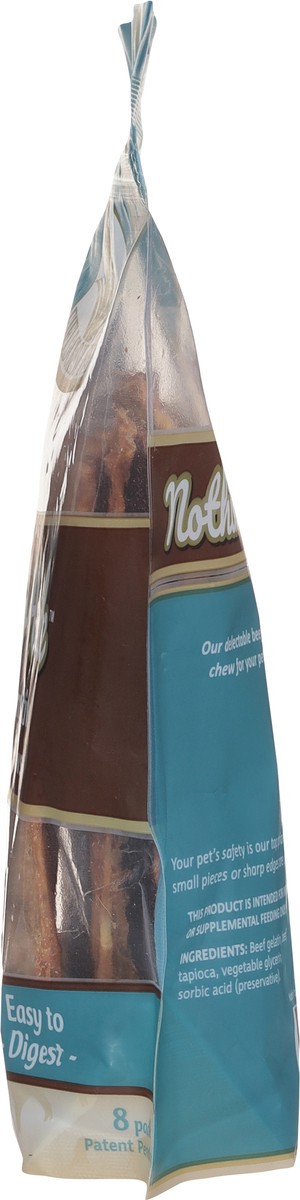 slide 3 of 9, Fieldcrest Farms Nothin' to Hide Filip Chips Premium Beef Flavor Dog Chews 8 ea, 8 ct