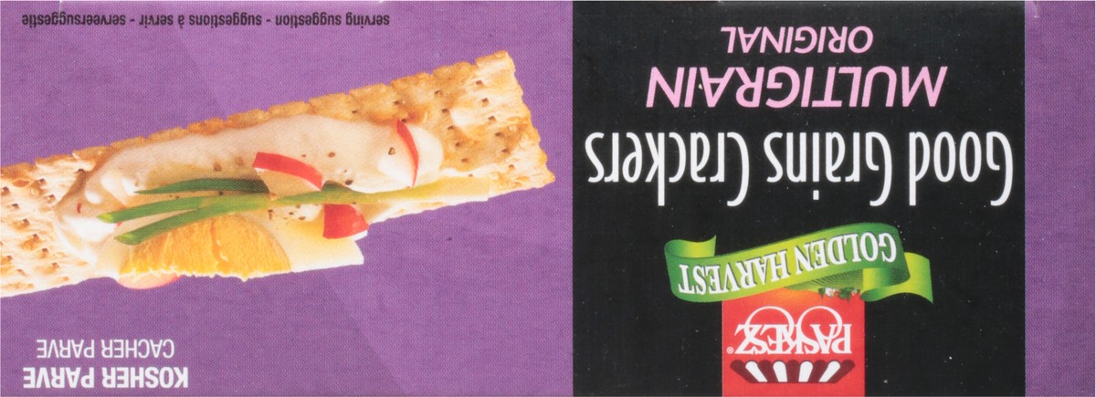 slide 5 of 13, Paskesz Golden Harvest Multigrain Original Good Grain Crackers 8 ea, 8 ct