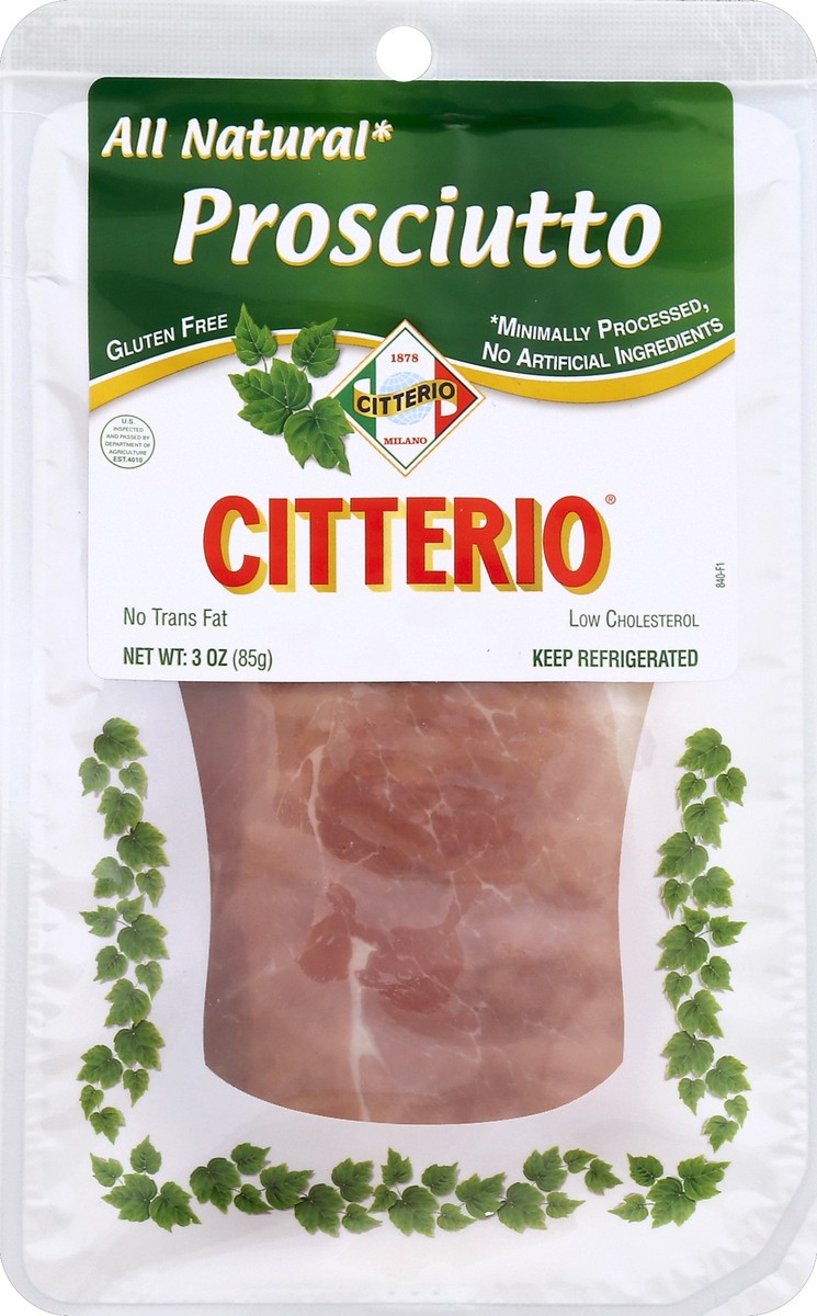 slide 1 of 4, Citterio Prosciutto 3 oz, 3 oz