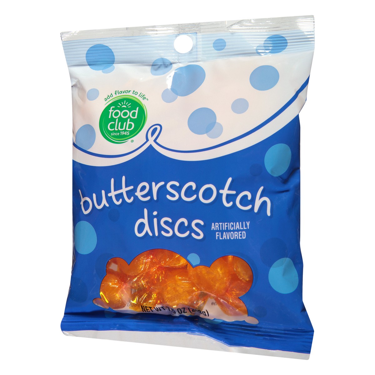 slide 2 of 13, Food Club Butterscotch Discs 7.5 oz, 7.5 oz