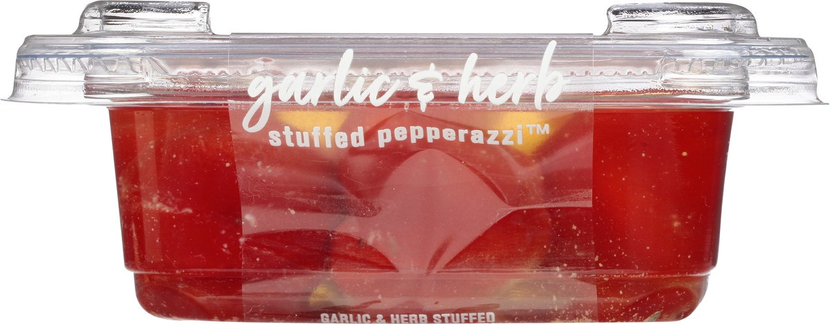 slide 11 of 14, DeLallo Garlic & Herb Stuffed Pepperazzi, 7.75 oz