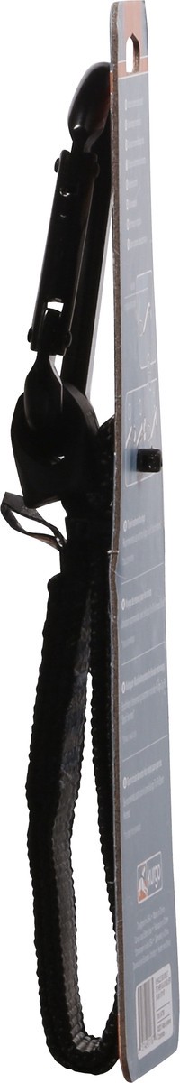 slide 8 of 12, Kurgo Black/ Silver Vehicle Seatbelt Tether 1 ea, 1 ct