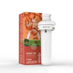 Cirkul Gateway Peach Tea Flavor Cartridge - 1 Pack