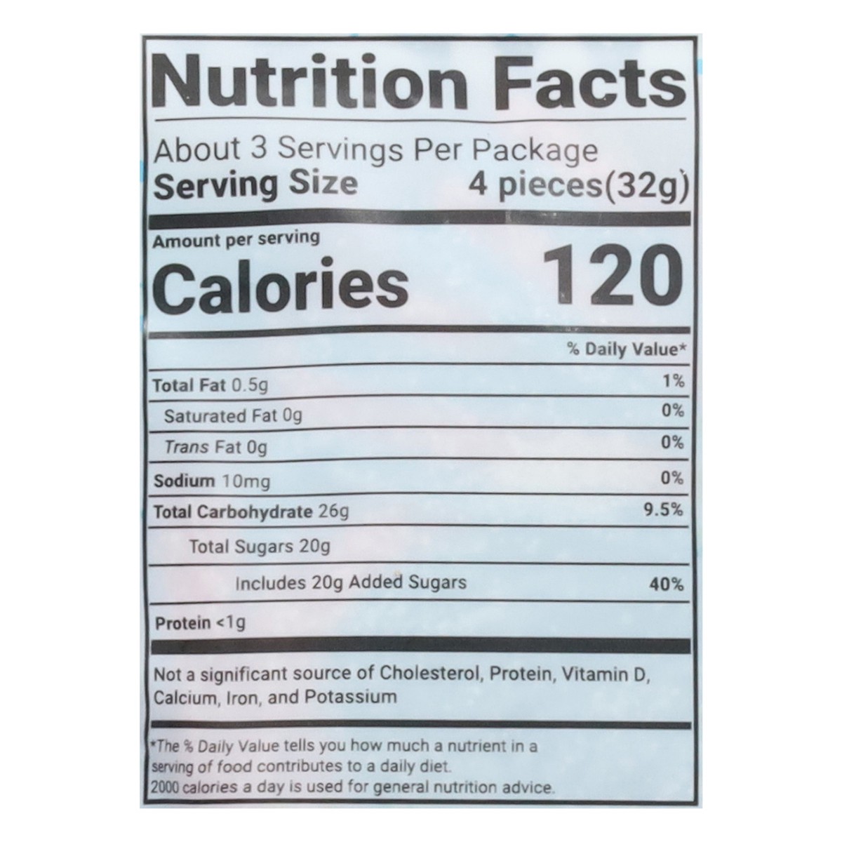 slide 5 of 12, Sour Strips Cotton Candy Candy - 3.4 oz, 3.4 oz