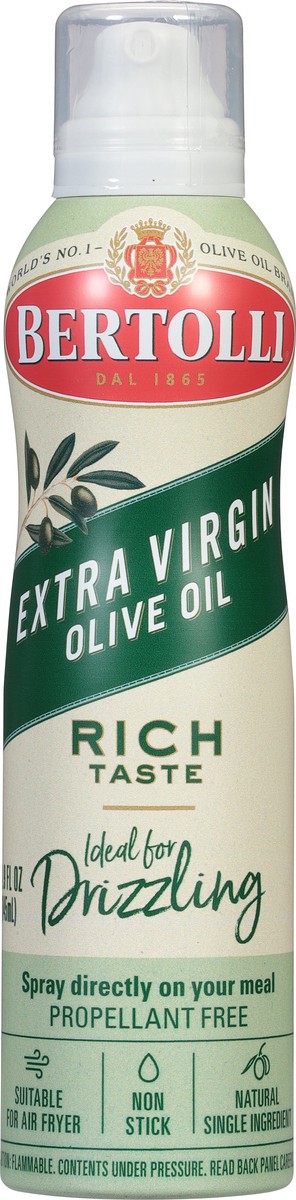 slide 4 of 13, Bertolli Spray Extra Virgin Olive Oil 4.9 fl oz, 4.90 fl oz