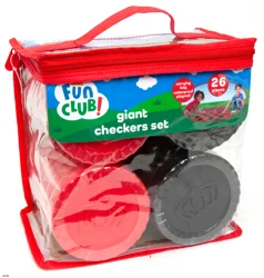 Fun Club Giant Checkers Set
