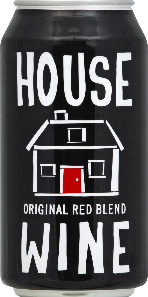 slide 3 of 5, House Wine Red Can, 355 ml