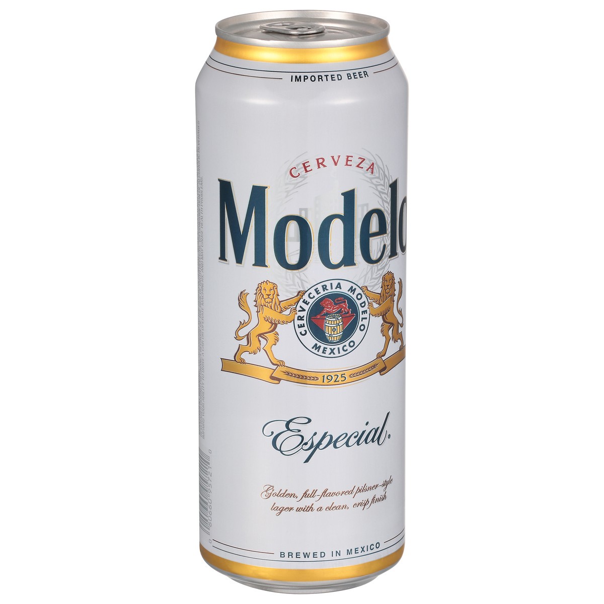 slide 3 of 10, Modelo Mexican Lager Import Beer, 24 fl oz Can, 4.4% ABV, 24 oz