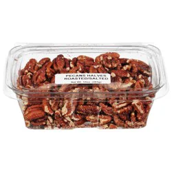 JLM Manufacturing Halves Roasted/Salted Pecans - 10 oz