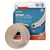 slide 2 of 5, Frost King EPDM Weatherstrip Tape, 3/8" x 1/4" x 17', D-Section/White, 3/8 x 17 ft