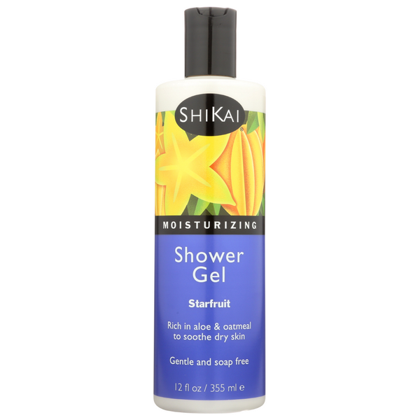 slide 1 of 1, ShiKai Starfruit Shower Gel, 12 fl oz