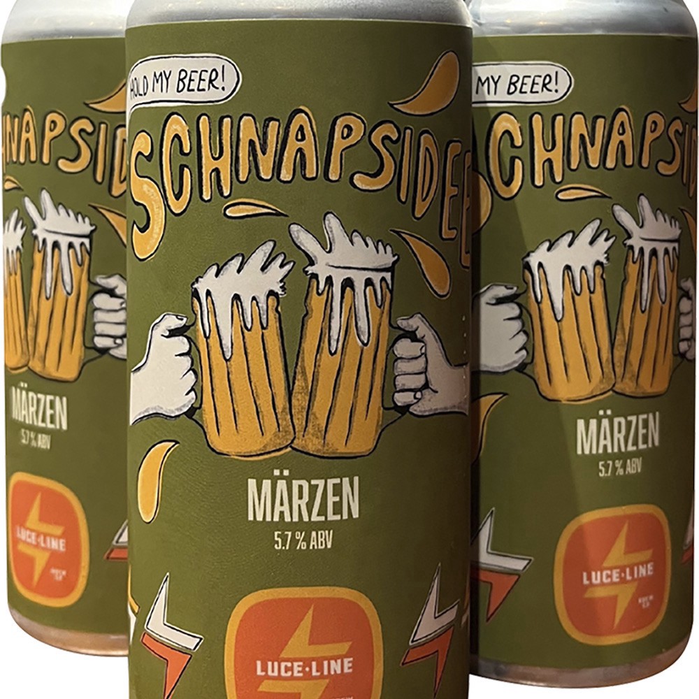 slide 1 of 1, Luce Line Schnapsidee Oktoberfest 4pk 16oz Can, 4 ct 16 oz can
