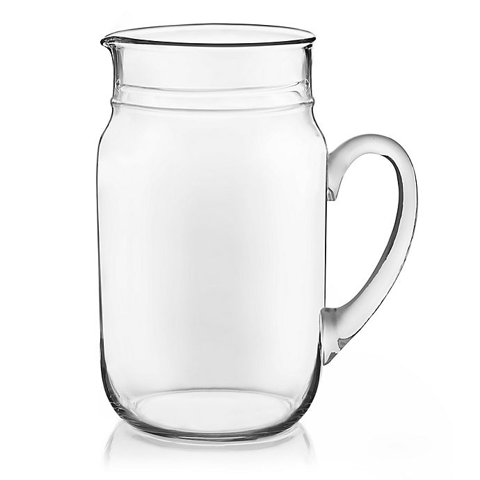 slide 2 of 3, Libbey Glass Jar Pitcher - Clear, 82 oz