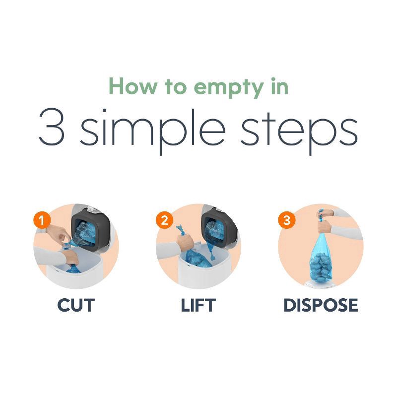 slide 2 of 15, Diaper Genie Classic Diaper Disposable System 1 ea, 1 ct