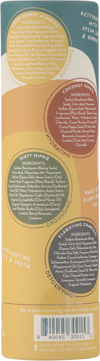 slide 12 of 12, Pacha Soap Co. Uplift Assorted Froth Bombs 4 - 2 oz Each, 4 ct