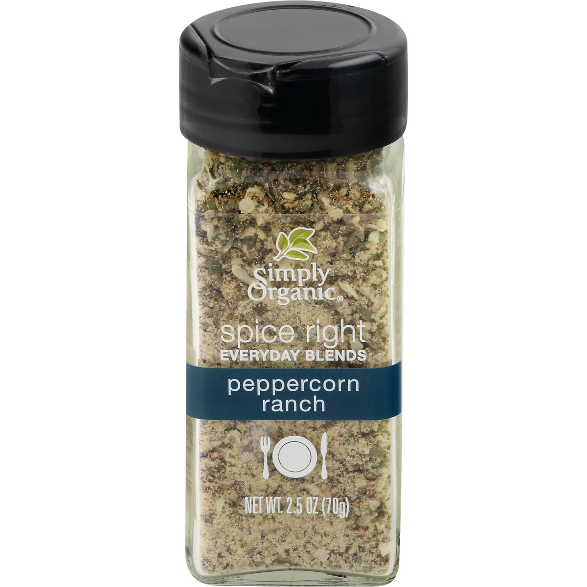 slide 1 of 1, Simply Organic Peppercorn Ranch Seasoning, 2.5 oz