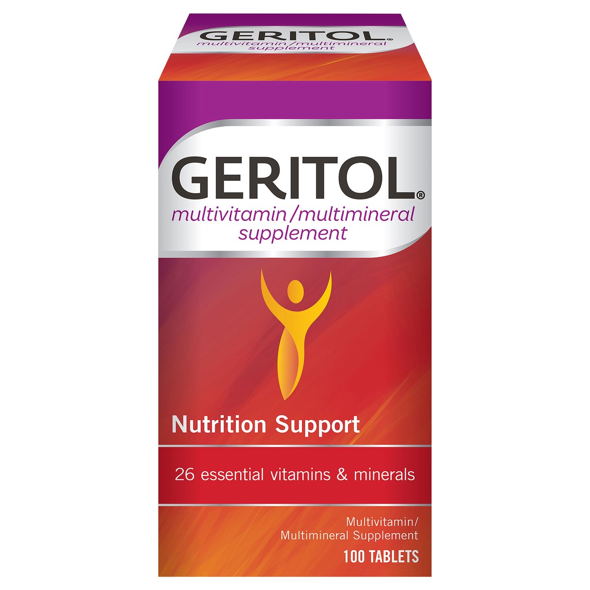 slide 8 of 8, Geritol Multi Vitamin Complt Minrl Supplmnt, 100 ct