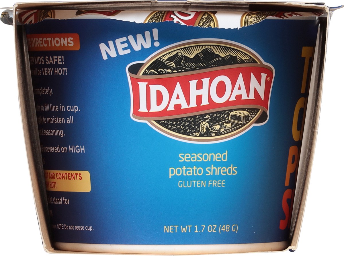 slide 2 of 9, Idahoan Triple Cheese Shreds Cups, 2 ct