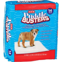 H-E-B Puddle Busters Quilted Pee Pads