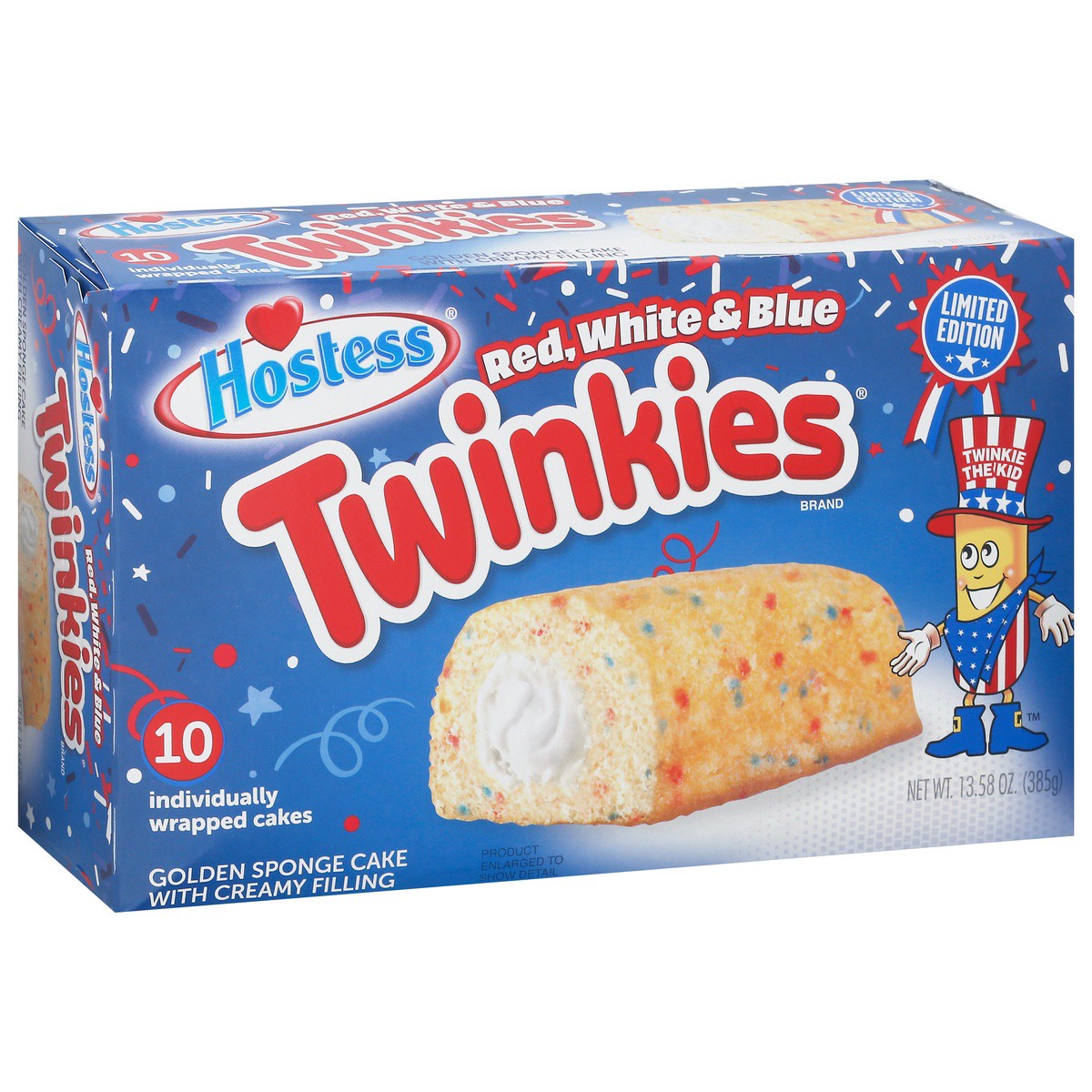 slide 8 of 9, Hostess Red White & Blue Twinkies, 10 ct