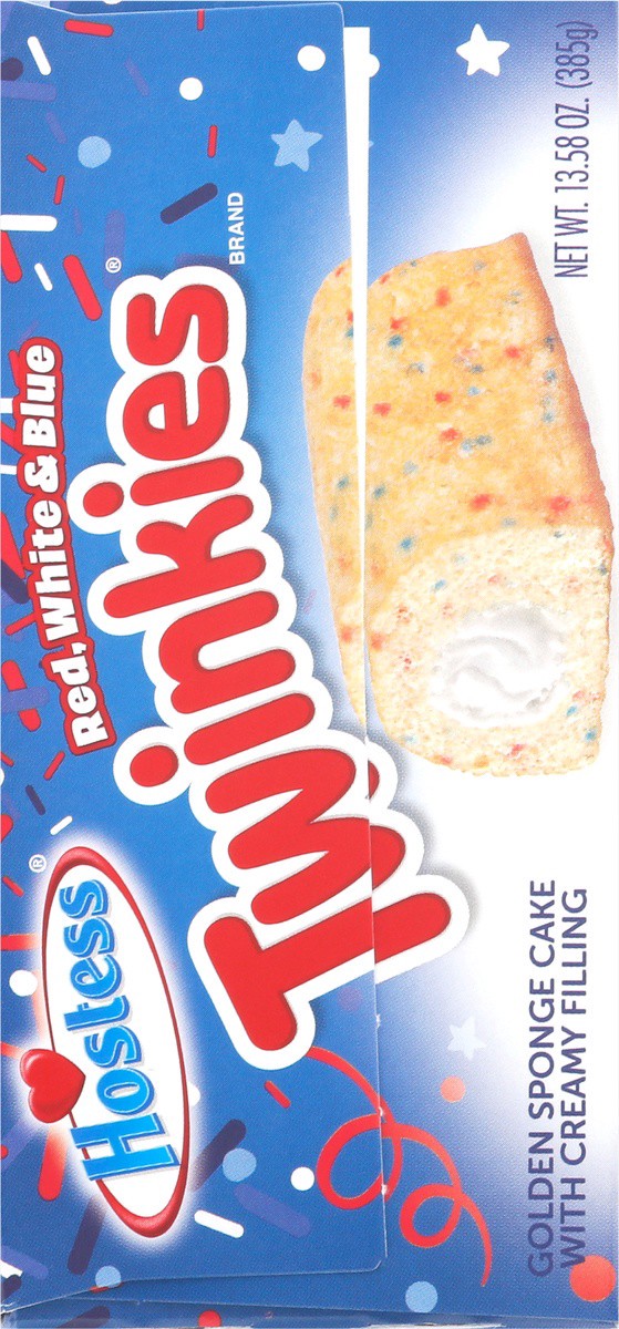 slide 9 of 9, Hostess Red White & Blue Twinkies, 10 ct