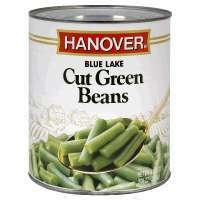 slide 1 of 1, Hanover Green Beans Cut Blue Lake, 102 oz