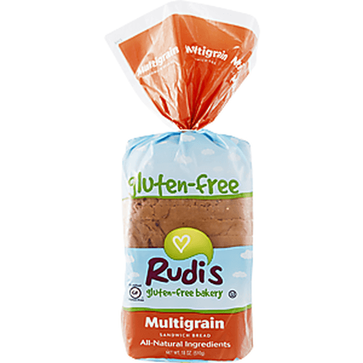 slide 2 of 7, Rudi's Gluten Free, Soy Free, & Dairy Free Multi-Grain Frozen Bread, 18 oz