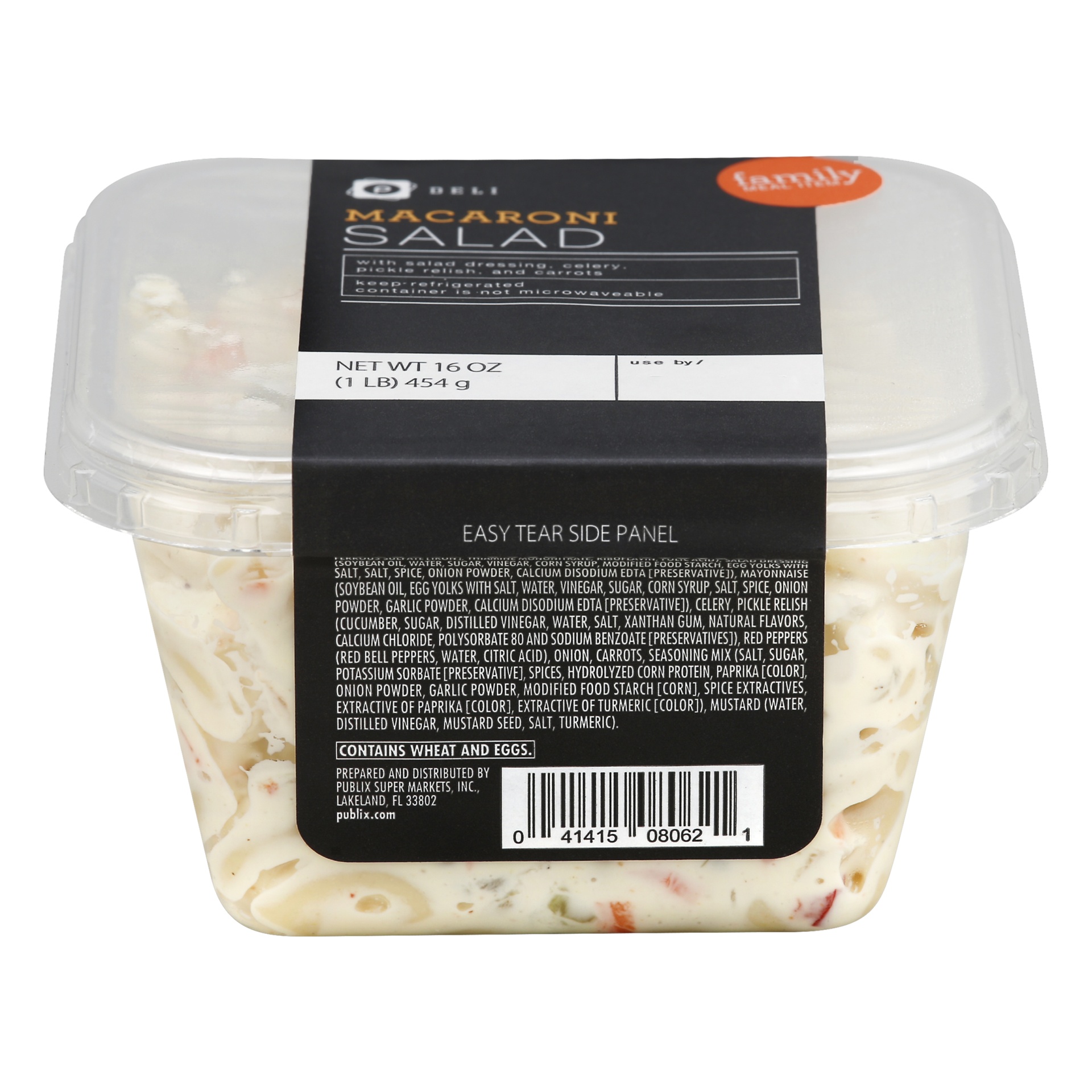 slide 1 of 1, Publix Deli Macaroni Salad, 16 oz