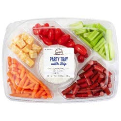 Fresh from Meijer Veggie Charcuterie Tray with Ranch Dip, 37 oz