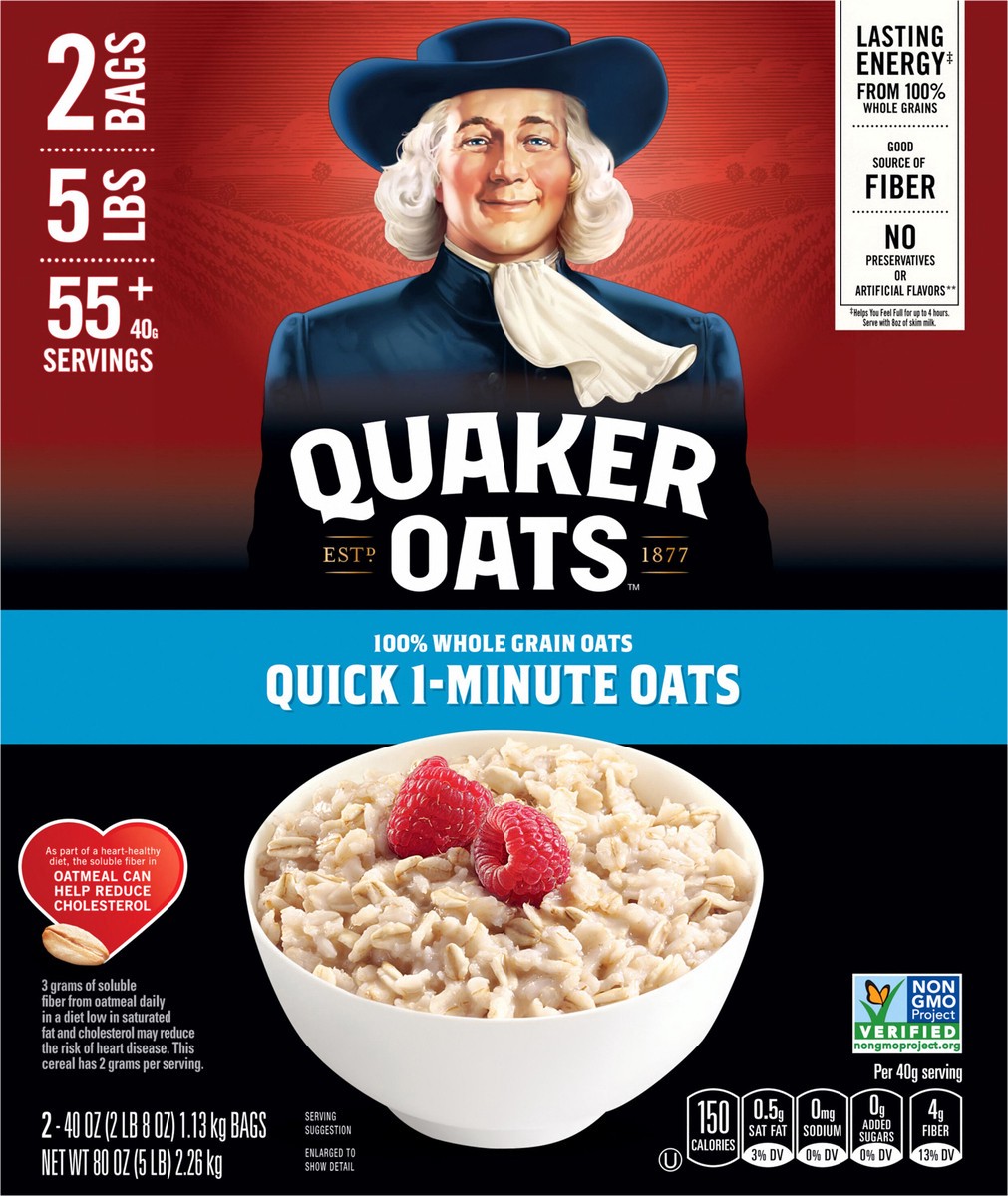 slide 4 of 6, Quaker Oats, 2 ct