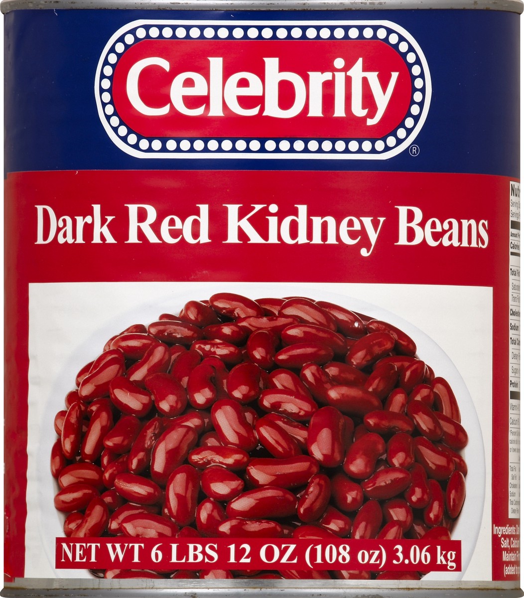 slide 1 of 3, Celebrity Kidney Beans 108 oz, 108 oz