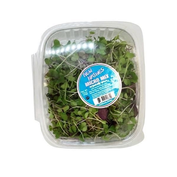 slide 1 of 1, New Natives Organic Micro Greens Sprouts, 2.5 oz