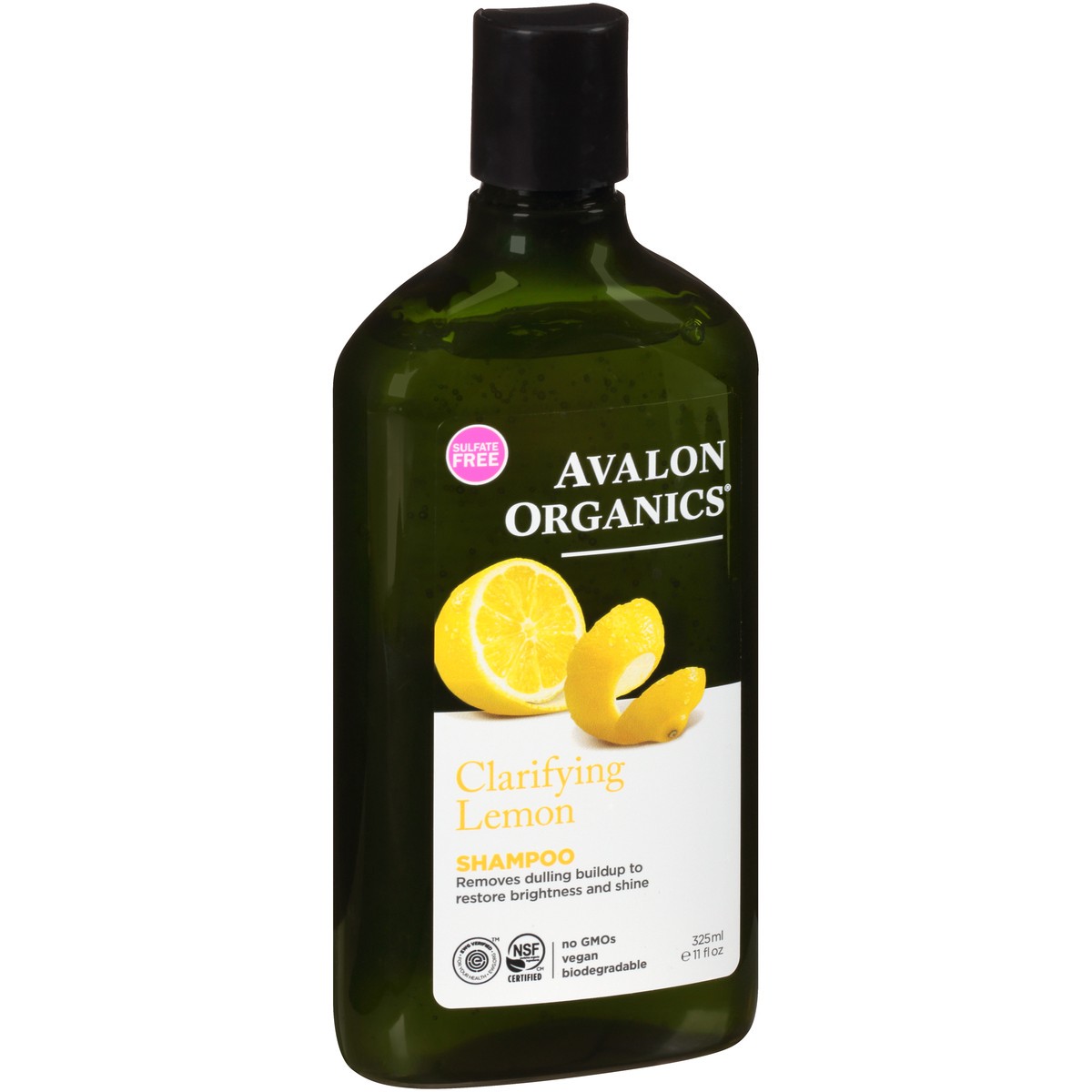 slide 3 of 8, Avalon Organics Clarifying Lemon Shampoo, 11 oz