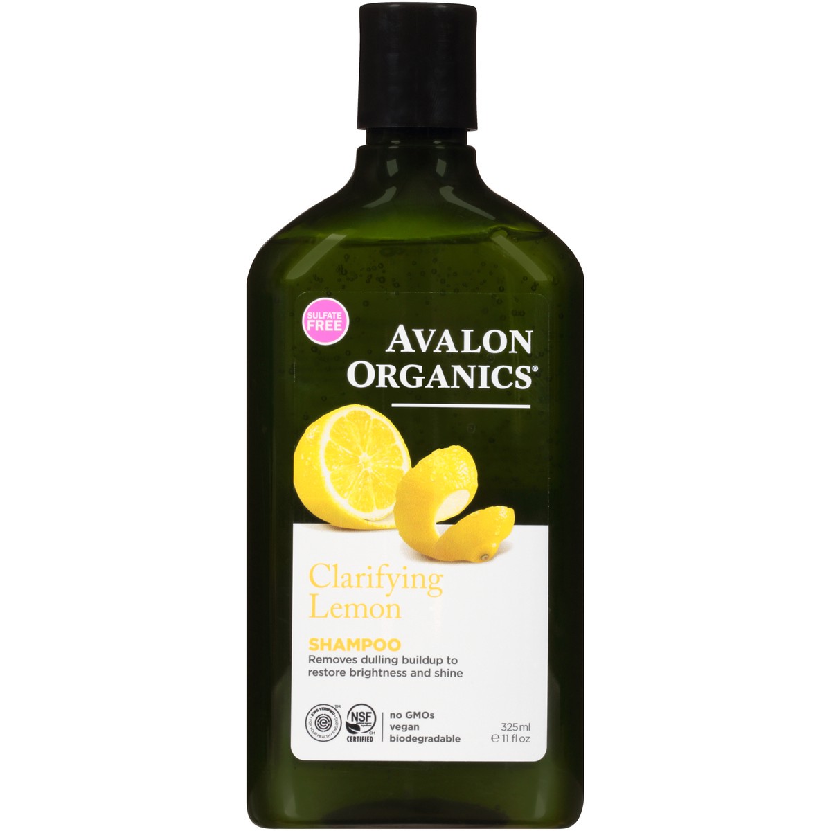 slide 6 of 8, Avalon Organics Clarifying Lemon Shampoo, 11 oz