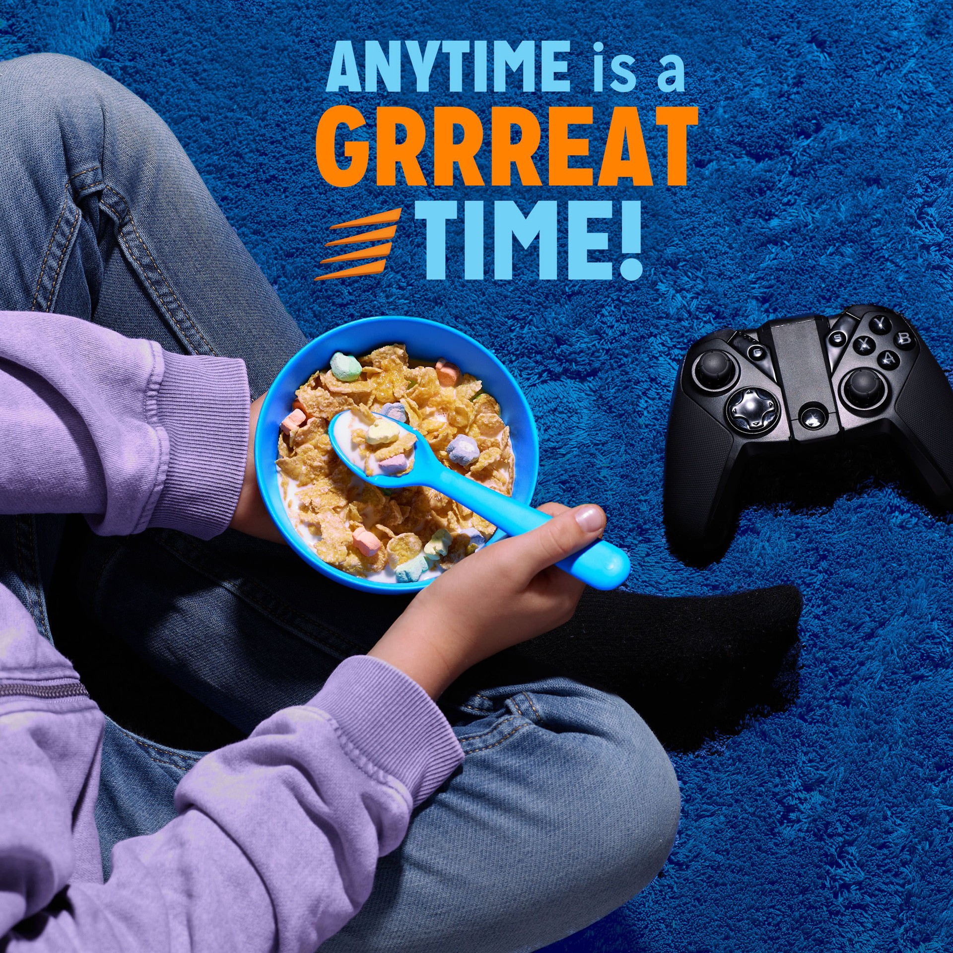 slide 3 of 5, Frosted Flakes Kellogg's Frosted Flakes Cold Breakfast Cereal, 7 Vitamins and Minerals, Kids Snacks, Original with Vanilla Flavored Marshmallows, 10.6oz Box (1 Box), 10.6 oz