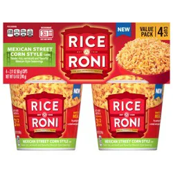 Rice-A-Roni Tender Rice Vermicelli Mexican Street Corn Style 2.11 Oz, 4 Count