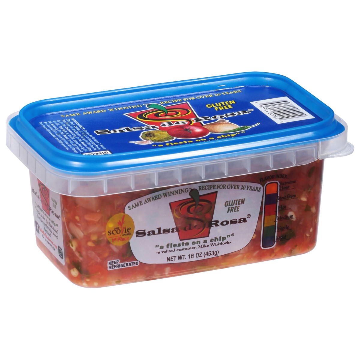 slide 10 of 11, Salsa de Rosa Mild Salsa 16 oz, 16 oz