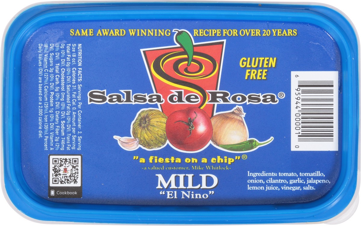 slide 6 of 11, Salsa de Rosa Mild Salsa 16 oz, 16 oz