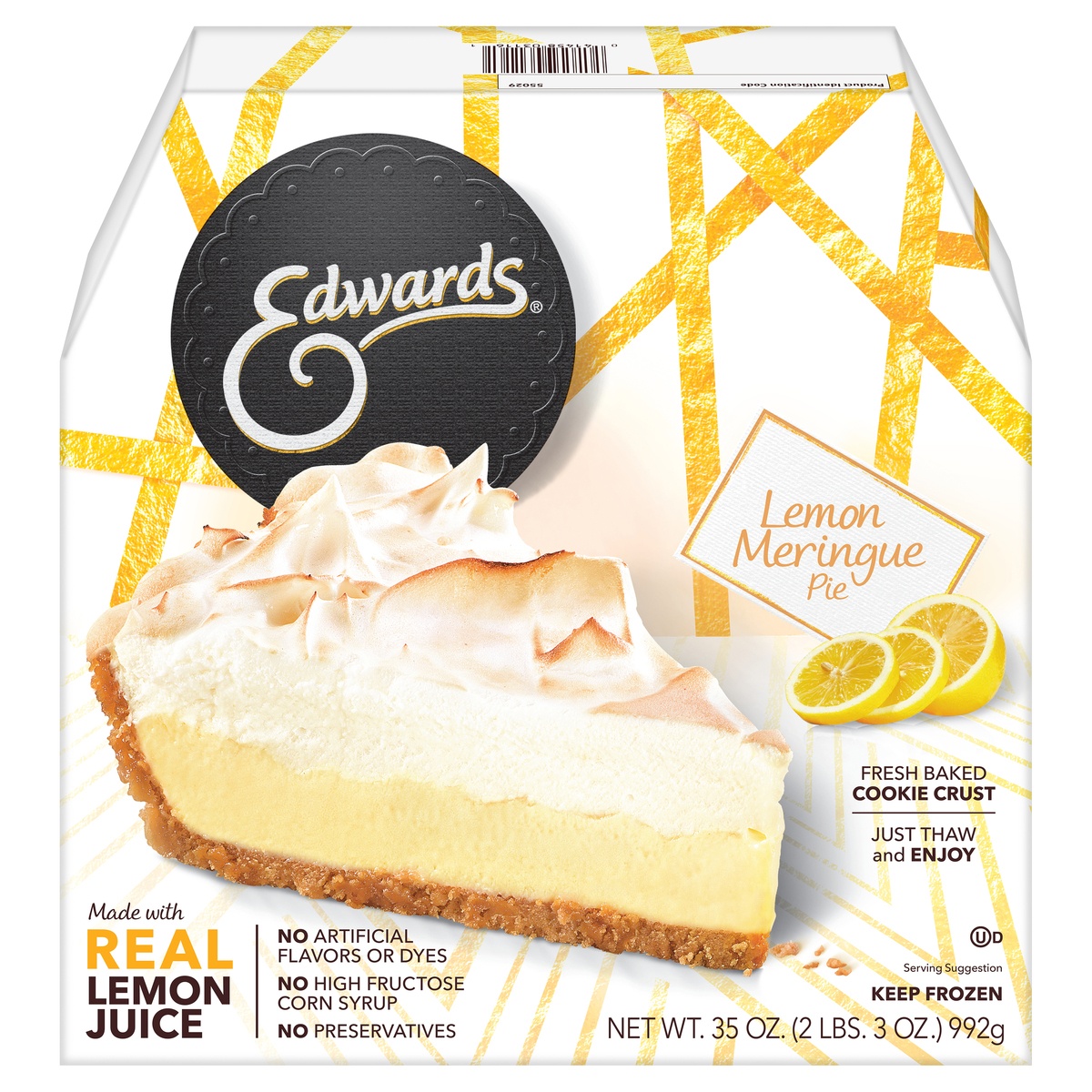slide 1 of 1, Edwards Lemon Meringue Pie, 35 oz