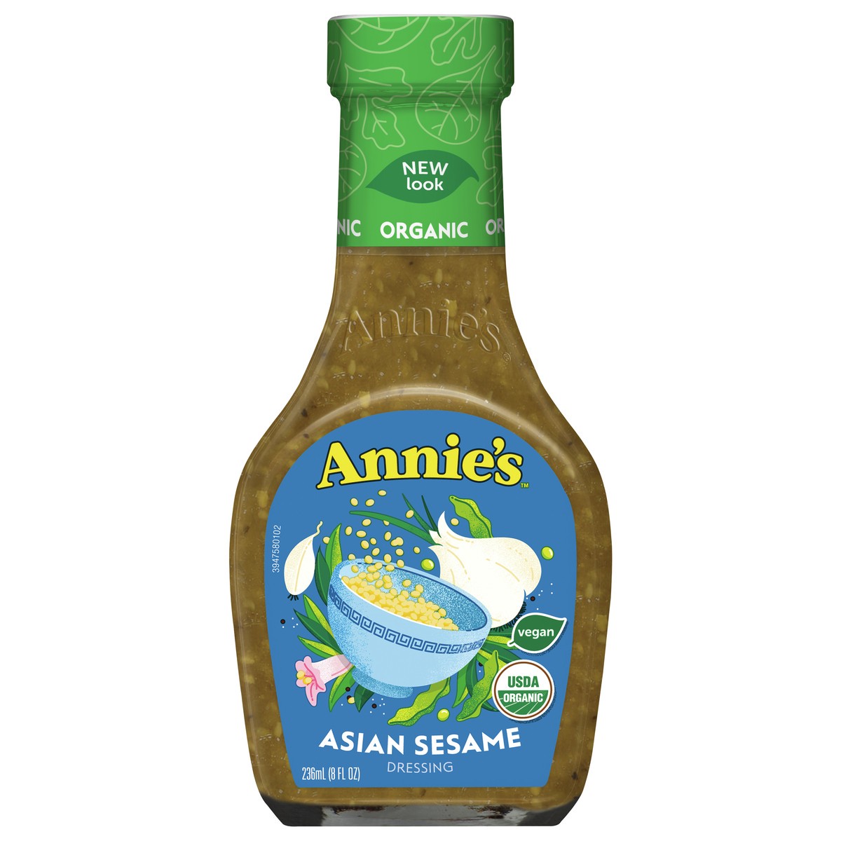 slide 1 of 9, Annies Homegrown Organic Asian Sesame Dressing, 8 oz