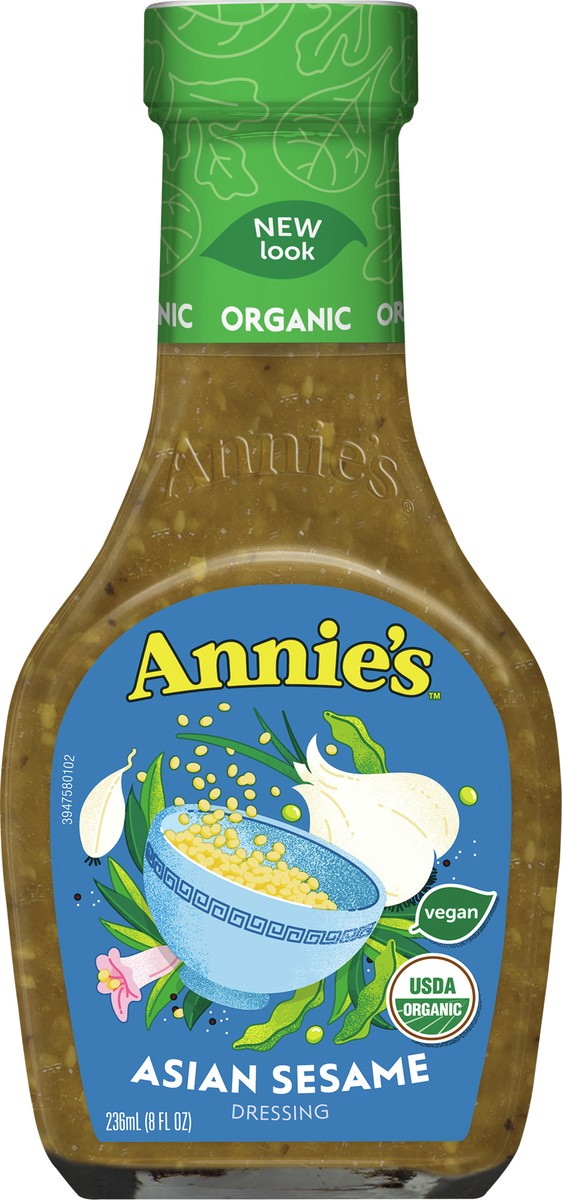 slide 6 of 9, Annies Homegrown Organic Asian Sesame Dressing, 8 oz