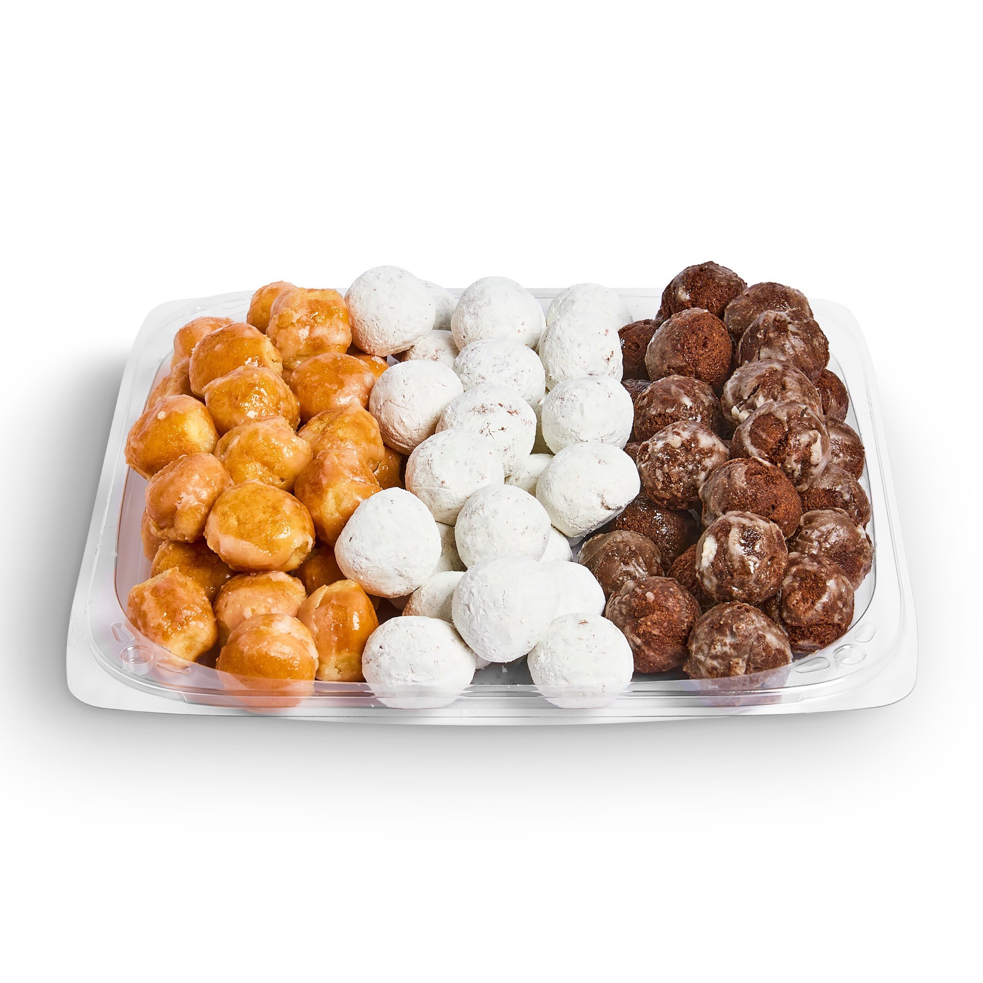 slide 1 of 1, H-E-B Bakery Party Tray - Assorted Donut Holes, 1 ct