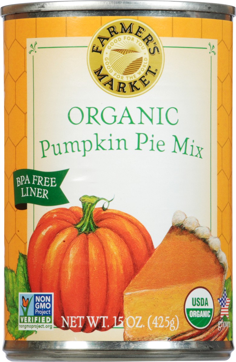 slide 9 of 14, Farmer's Market Organic Pumpkin Pie Mix, 15 oz