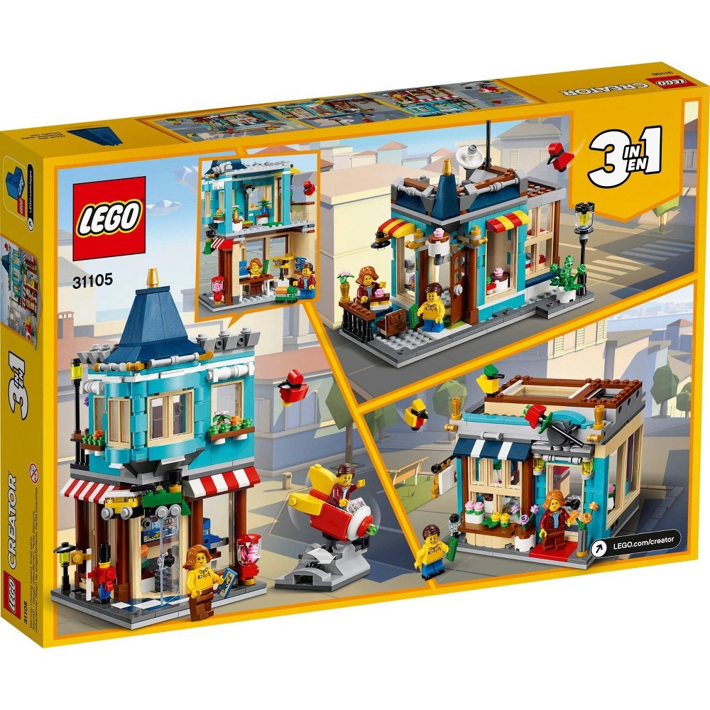 slide 5 of 7, LEGO Creator 3-in-1 Townhouse Toy Store Cool Building Kit 31105, 1 ct