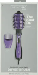 Conair Infiniti Pro The Knot Dr All-in-One Large Oval Dryer Brush 1 ea Box