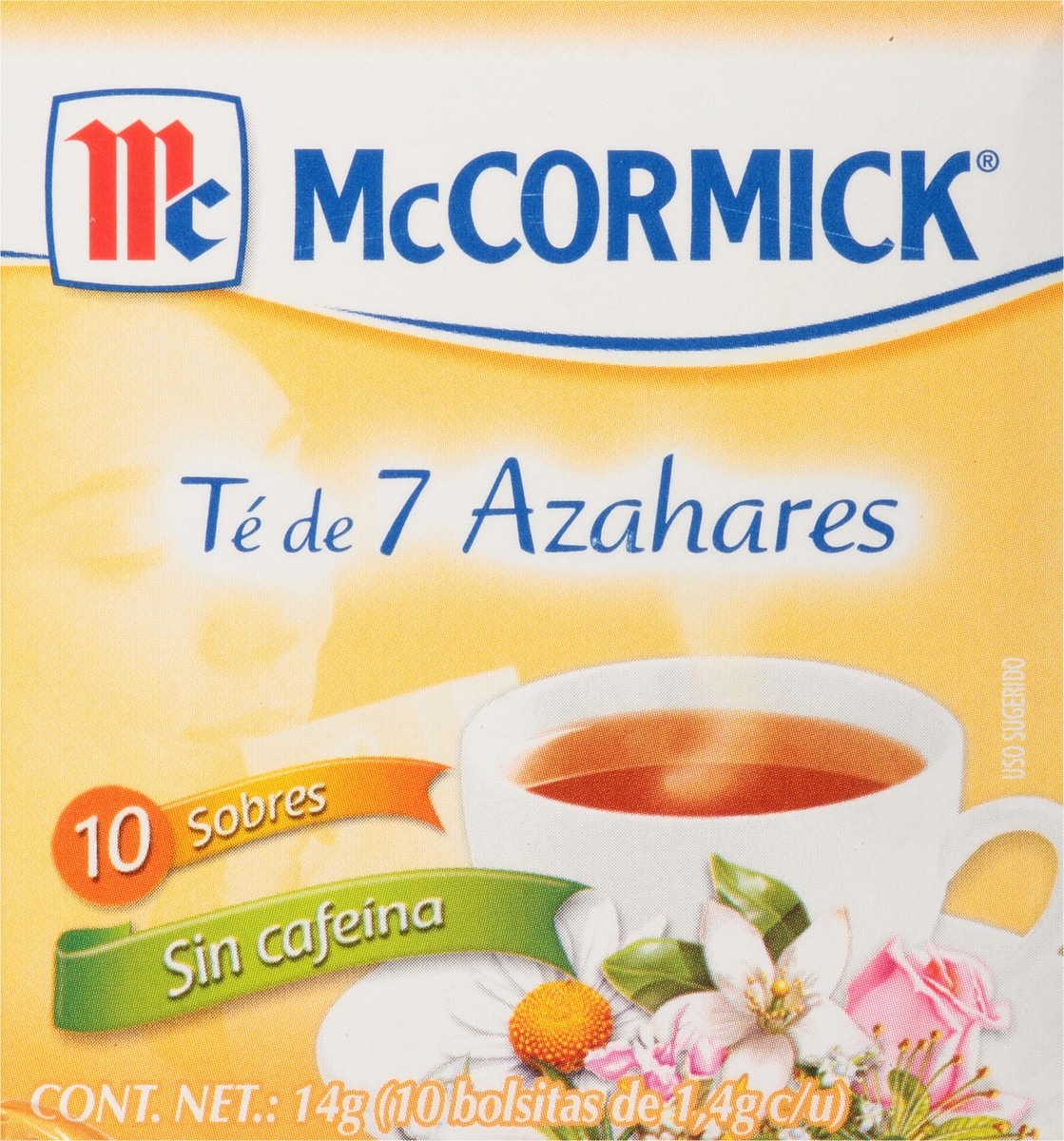 slide 6 of 9, McCormick Caffeine Free 7 Blossoms Tea - 0.49 oz, 0.49 oz