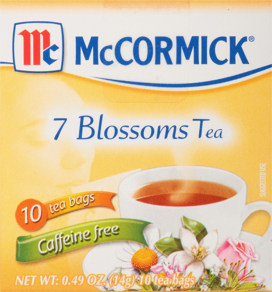 slide 8 of 9, McCormick Caffeine Free 7 Blossoms Tea - 0.49 oz, 0.49 oz